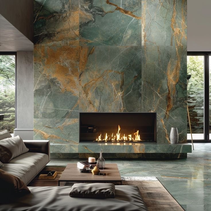 Fireplace Surrounds — fireplace surround slabs at Royale Surfaces